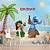 Papel de Parede Infantil Lilo e Stitch na Praia - Imagem 1