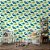 Papel de Parede Infantil Dinossauro Voando Verde Azul - Imagem 1