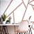 Papel de Parede Linhas em Formas Rose Gold - Imagem 4