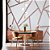 Papel de Parede Linhas em Formas Rose Gold - Imagem 1