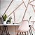 Papel de Parede Linhas em Formas rose gold marmorizado - Imagem 4
