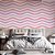 Papel de Parede Chevron Tons de rosa - Imagem 2