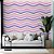 Papel de Parede Chevron Rosa e Violeta - Imagem 3