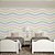 Papel de Parede Chevron Azul Rosa Amarelo - Imagem 1