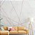 Papel de Parede Zara Moderno Linhas em Rose Gold Glitter Fundo marmorizado - Imagem 4
