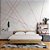 Papel de Parede Zara Moderno Linhas em Rose Gold Glitter Fundo marmorizado - Imagem 3