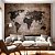 Papel de Parede Mapa mundi Cimento Queimado - Imagem 3