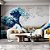 Papel de Parede Adesivo a grande onda Kanagawa Katsushika Hokusai - Imagem 2