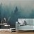 Papel de Parede Painel Fotográfico Floresta coberta com Neblina - Imagem 1