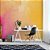 Papel de Parede Painel Fotográfico Aquarela Amarelo - Imagem 1