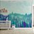 Papel de Parede Floresta em Aquarela Infantil - Imagem 1
