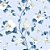 Papel de Parede Flores Brancas fundo Azul - Imagem 5