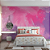 Papel de Parede Aquarela Rosa e roxo - Imagem 2