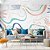 Papel de Parede Formas Abstratas em Tons Pasteis - Imagem 2
