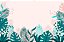 Papel de Parede Floral com Fundo Rosa - Imagem 5