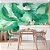 Papel de Parede Folhas Gigantes com Flores - Imagem 2