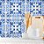Papel de Parede Azulejo Azul - Imagem 1