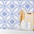 Papel de Parede Azulejo Azul - Imagem 1