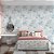 Papel de Parede Ramos de Flor Branco - Imagem 3