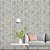 Papel de Parede Milan Ouro fundo Cinza - Imagem 1