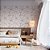 Papel de Parede Zara Rose Gold fundo Branco - Imagem 1