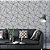 Papel de Parede Zara Preto fundo Cinza - Imagem 1