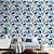 Papel de Parede Floral Azul - Imagem 3