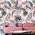 Papel de Parede Floral Rosa - Imagem 1