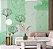 Papel de Parede Aquarela Verde Floral - Imagem 1