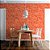 Papel de Parede Granelite Laranja e Vermelho - Imagem 2