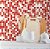 Papel de Parede Pastilhas Tons de Vermelho - Imagem 1
