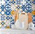 Papel de Parede Azulejos Azuis - Imagem 1