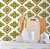 Papel de Parede Azulejo em tons de Verde - Imagem 1