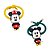 Elástico para Cabelo Infantil - Disney Baby - Minnie ou Mickey - Imagem 1