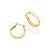Brinco Mini Argola (1,6 cm)  - Rommanel - Folheado a Ouro 18k. (Ref.520901) - Imagem 1