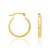 Brinco Argola Pequena (1,8 cm)  - Rommanel - Folheado a Ouro 18k. (Ref.520807) - Imagem 3