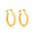 Brinco Argola Pequena (1,8 cm)  - Rommanel - Folheado a Ouro 18k. (Ref.520807) - Imagem 1
