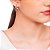 Brinco Argola Pequena (1,8 cm)  - Rommanel - Folheado a Ouro 18k. (Ref.520807) - Imagem 2