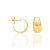 Brinco Meia Argola Mini - Rommanel - Folheado a Ouro 18k. (Ref.524526) - Imagem 4