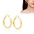 Brinco Argola (2,8 cm)  - Rommanel - Folheado a Ouro 18k. (Ref.520285) - Imagem 1
