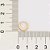 Brinco Mini Argola de 1,1 cm - Rommanel - Folheado a Ouro 18k. (Ref.527163) - Imagem 5