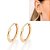 Brinco Mini Argola de 1,3 cm - Rommanel - Folheado a Ouro 18k. (Ref.527164) - Imagem 1