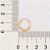 Brinco Mini Argola de 1,3 cm - Rommanel - Folheado a Ouro 18k. (Ref.527164) - Imagem 9