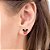 Brinco Miickey Rommanel - Folheado a Ouro 18k. (Ref.527224) - Imagem 2