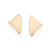 Brinco Triangular Abaulado Rommanel - Folheado a Ouro 18k. (Ref.527231) - Imagem 3