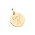 Colar 50cm com Pingente Medalha Anjo Personalizável Rommanel - Imagem 4