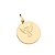 Colar 50cm com Pingente Medalha Anjo Personalizável Rommanel - Imagem 6