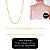 Colar Rommanel Mãe de 2 Filhos - Meninos/Meninas/Casal - (45 cm) - Folheado a Ouro 18k (Ref540685) - Imagem 6
