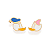 Brinco Disney Rommanel Mickey e Minnie ou Donald e Margarida - Imagem 8