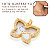 Mini Pingente Flutuante - Rommanel - Folheado a Ouro 24k - Imagem 4